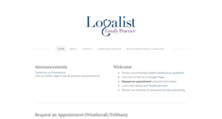 Desktop Screenshot of loyalistfamilypractice.com